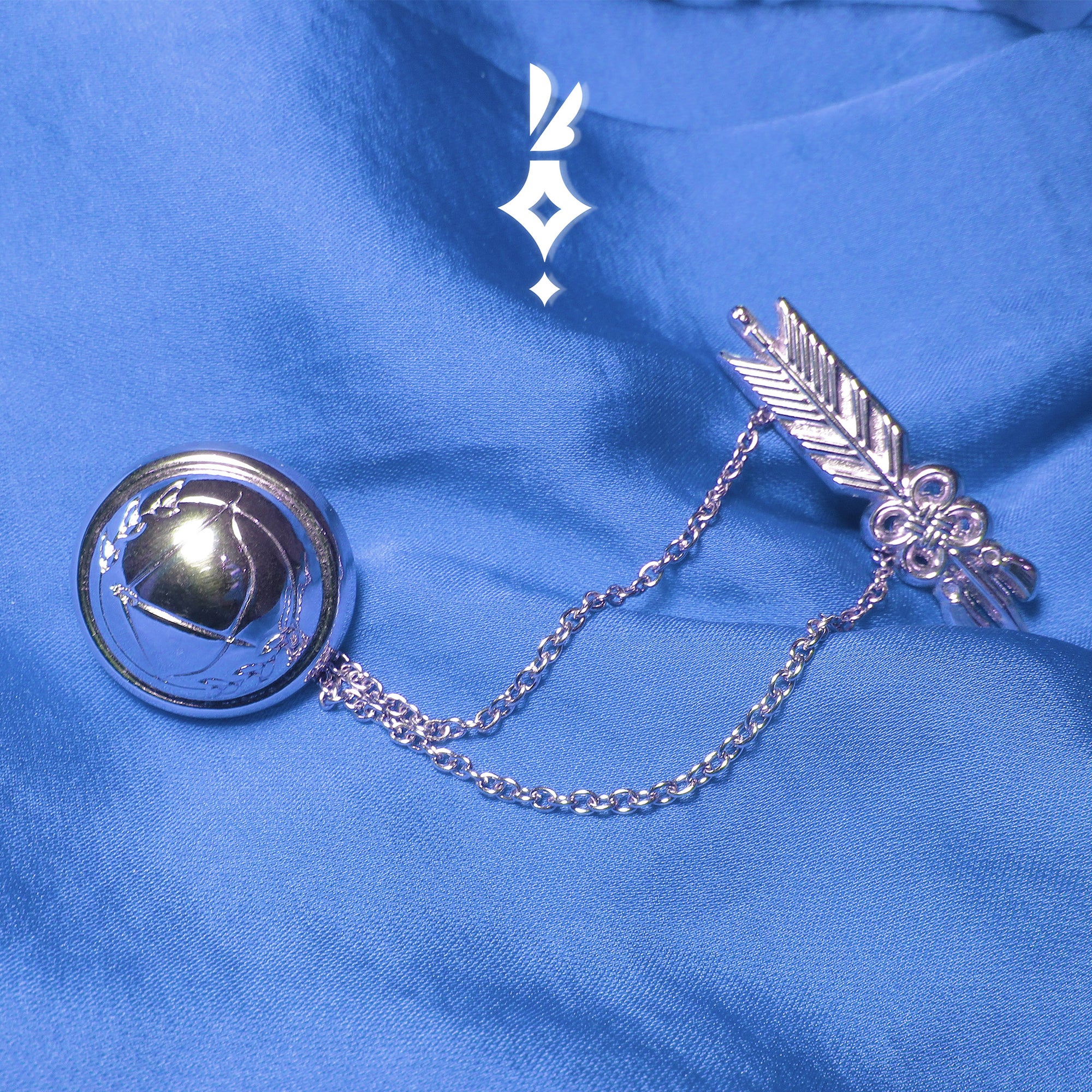 Kyudo Double Pin・Silver