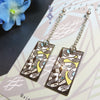 Snake Pillar Earrings