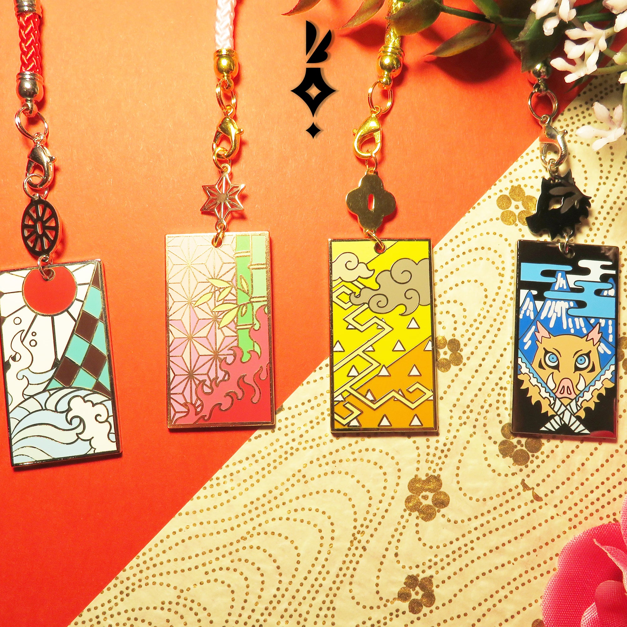 KNY Daemon Killer Keychains・PICK ANY 3!