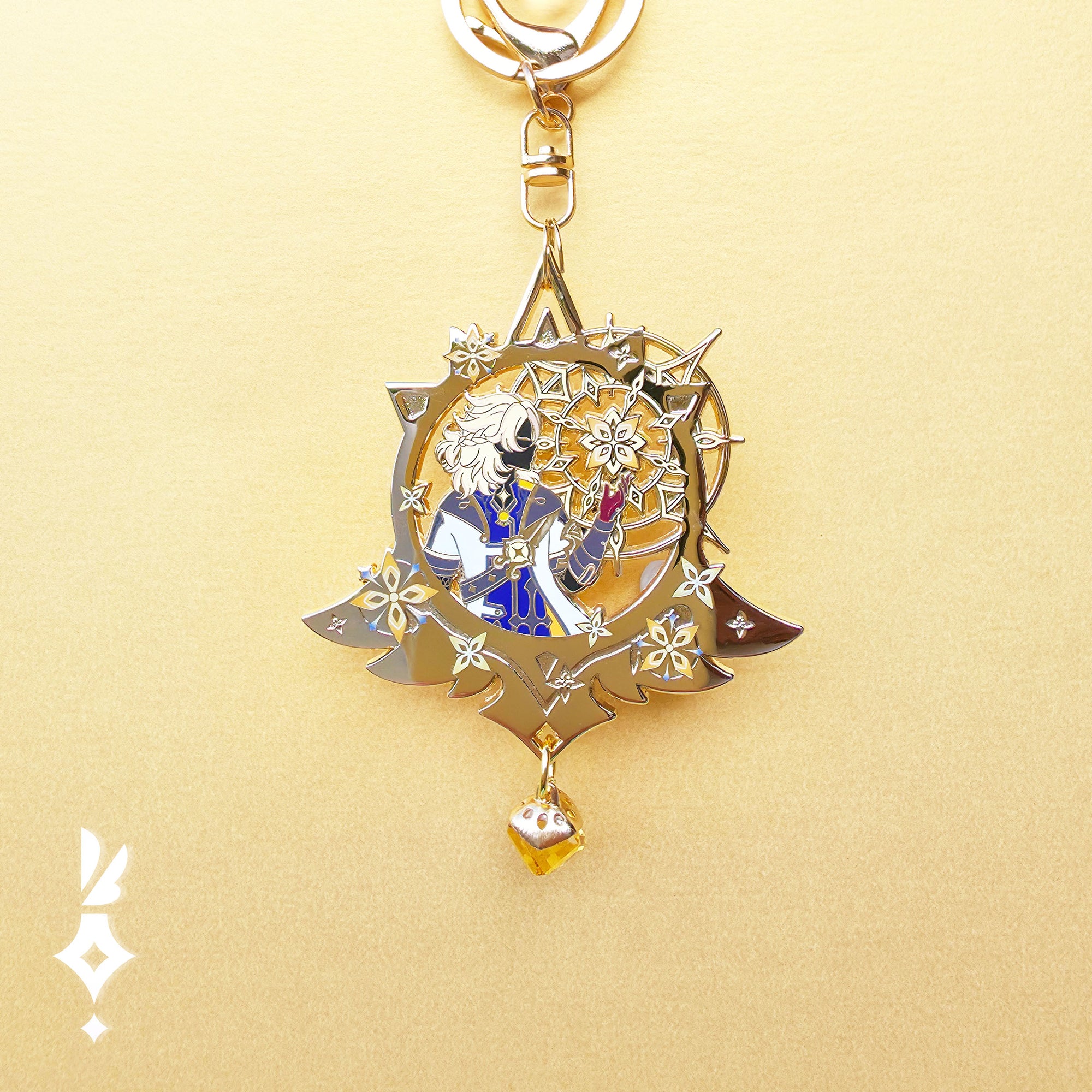 Genshin・Albedo Vision Pin Keychain
