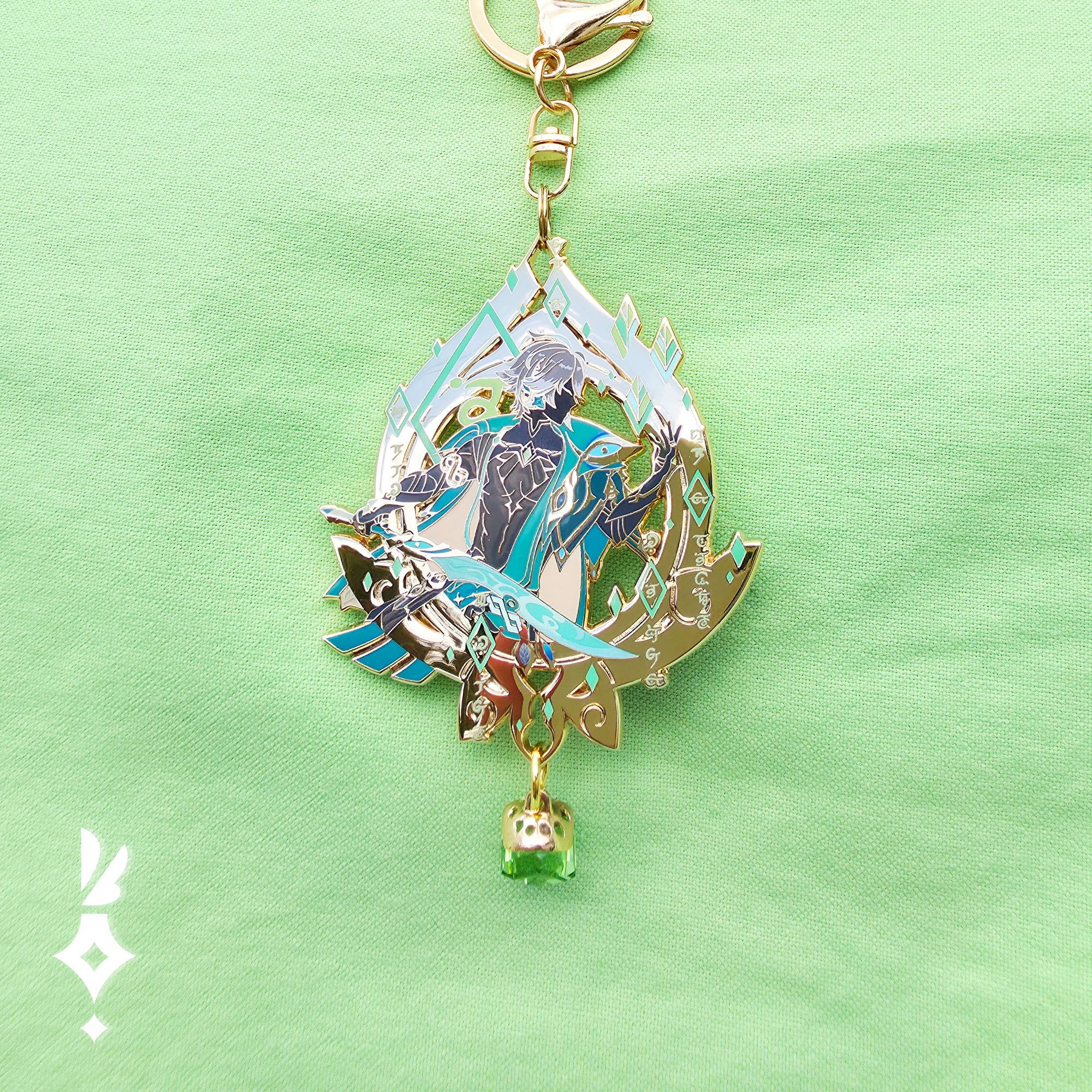 Genshin・Alhaitham Vision Pin Keychain