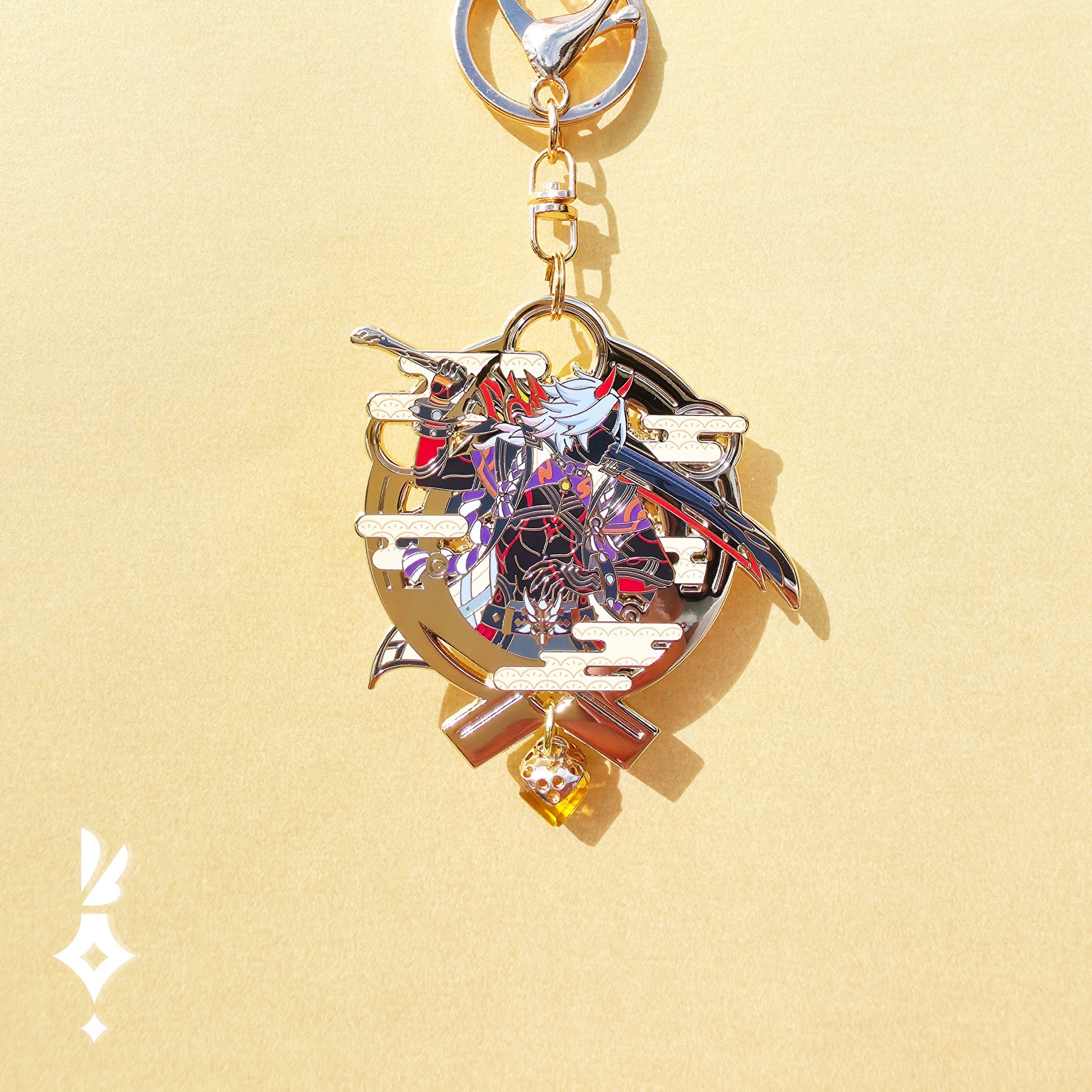 Genshin・Arataki Itto Vision Pin Keychain