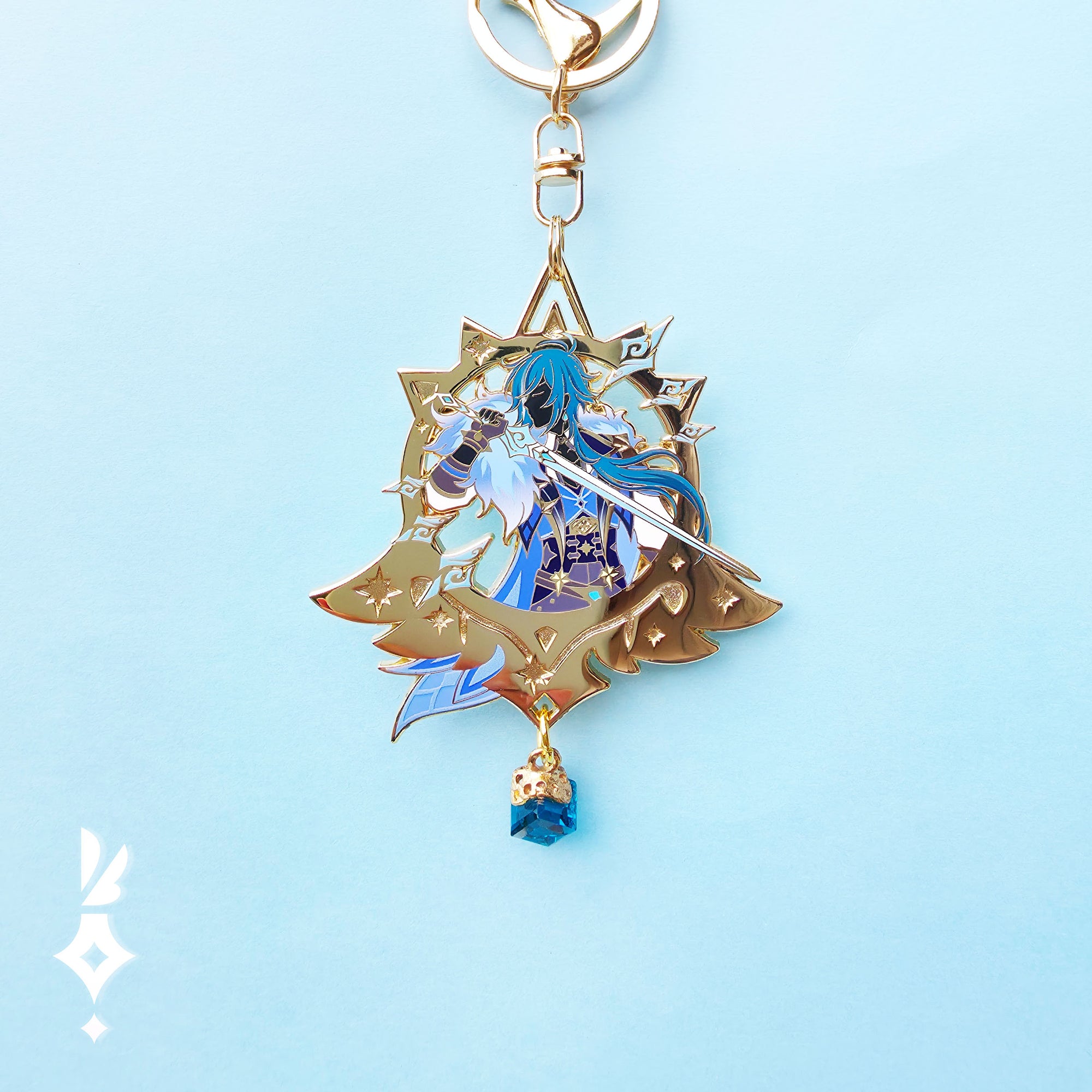 Genshin・Kaeya Vision Pin Keychain