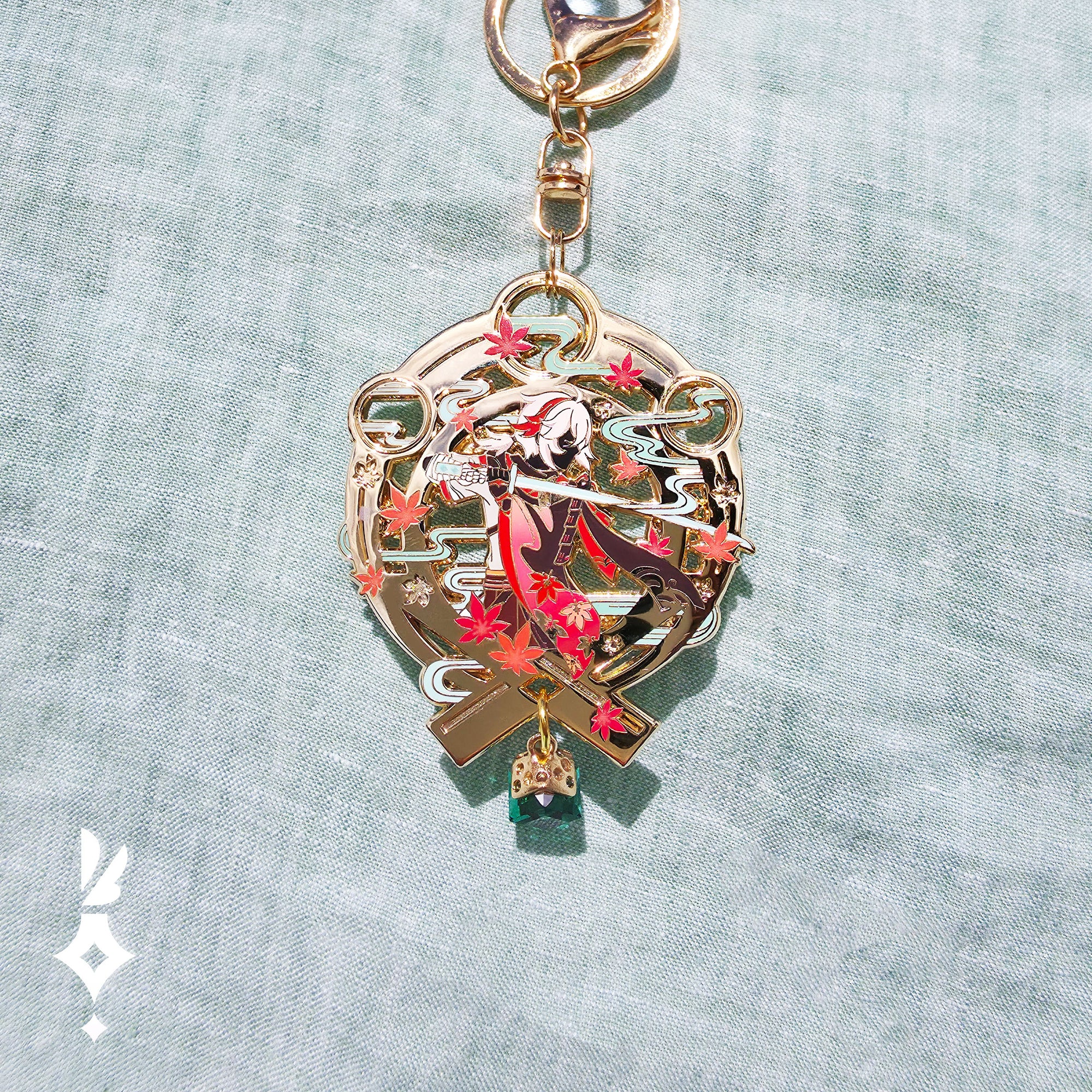 Genshin・Kazuha Vision Pin Keychain