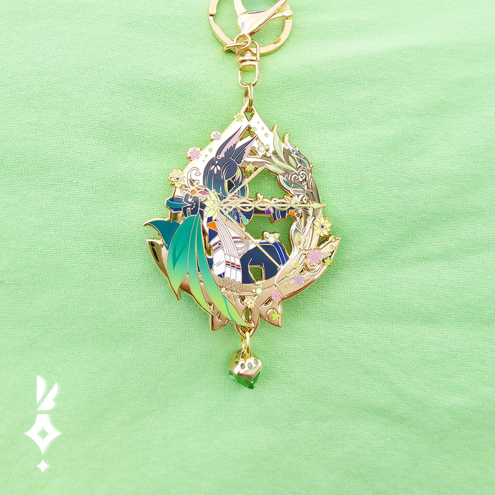 Genshin・Tighnari Vision Pin Keychain
